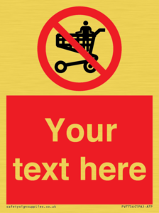 Custom prohibition no standing in trolley